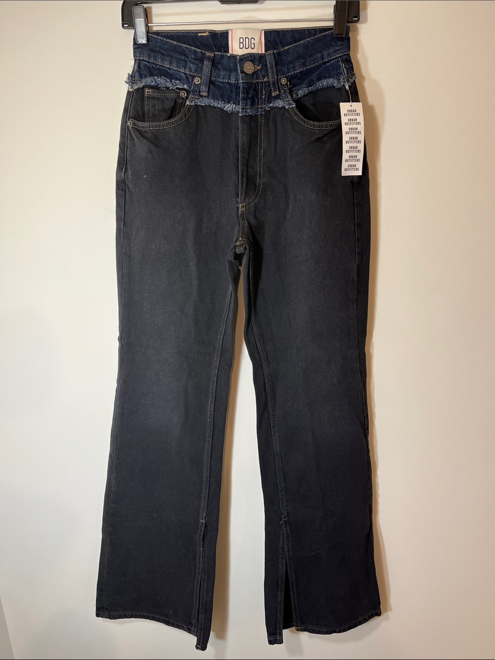 BDG Urban Outfitters Jeans Womens Denim Wide Flare High Bell  y2K style size 24